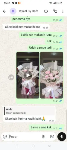 Testimonial Buket Bunga banyumundu
