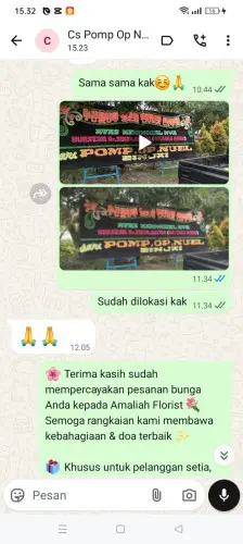 Testimonial Papan Bunga banyumundu